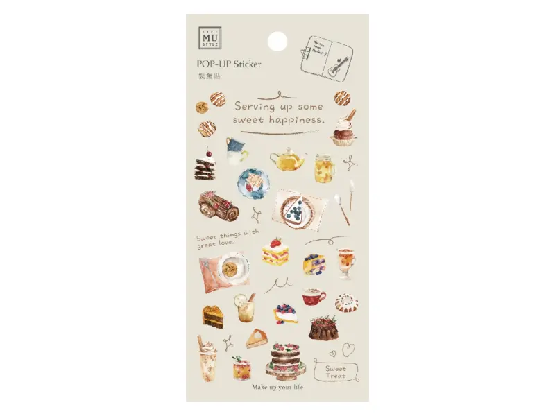 MU Pop-Up Sticker Sweets - No.6