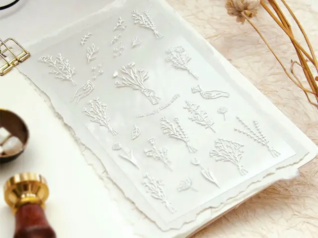 MU Pop-Up Sticker White - No.7