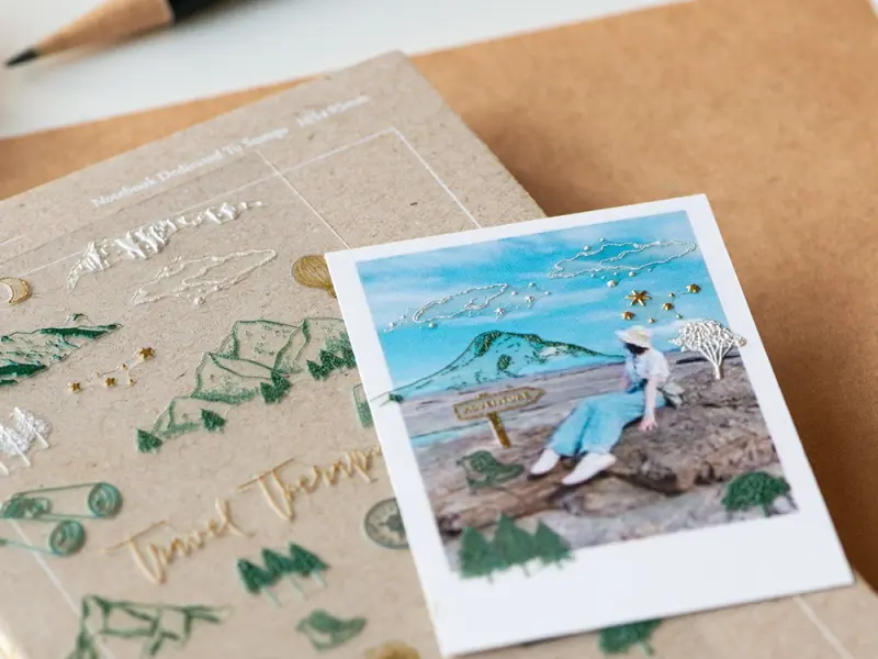 MU Pop-Up Sticker Mountains - No.8