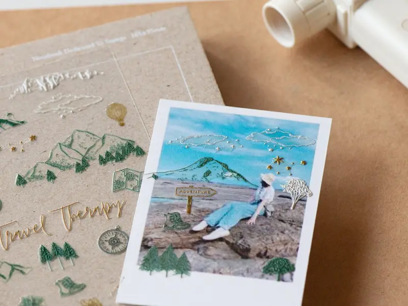 MU Pop-Up Sticker Mountains - No.8