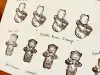 Krimgen Rubber Stamp No.236 - Reading Teddy Bear