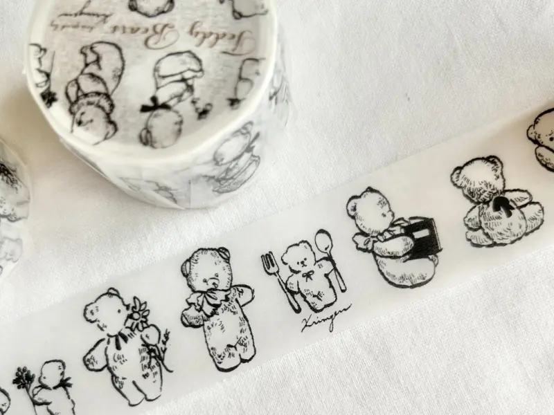Krimgen Washi Tape - Teddy Bears