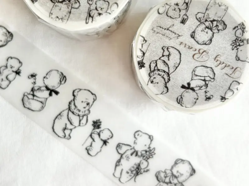 Krimgen Washi Tape - Teddy Bears