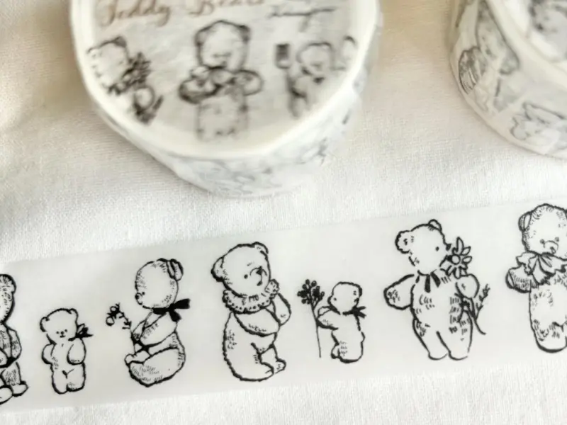 Krimgen Washi Tape - Teddy Bears