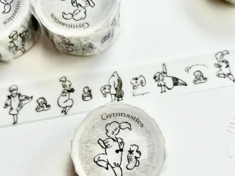 Krimgen Washi Tape - Gymnastics