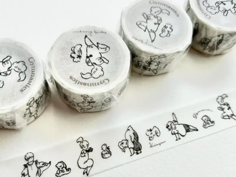 Krimgen Washi Tape - Gymnastics