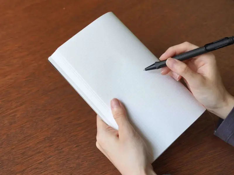 ITO BINDERY Notebook Gray A6 - Blank