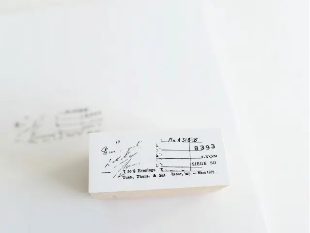 Yohaku Stamp S081 - Recipe