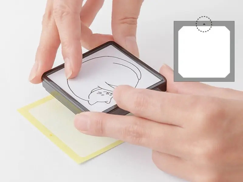 Midori Sticky Note Stickers - Natural