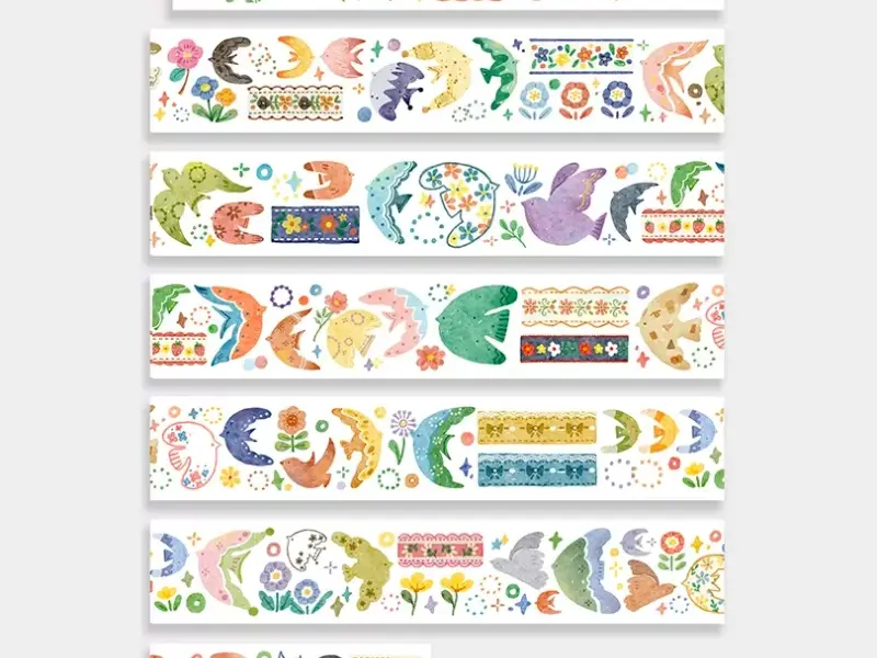 Orange Studio Washi Tape - Bird