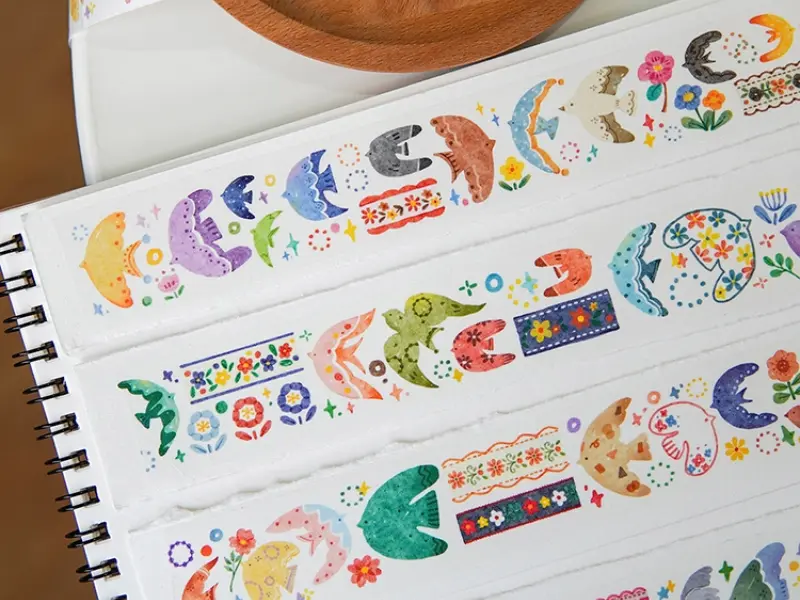 Orange Studio Washi Tape - Bird