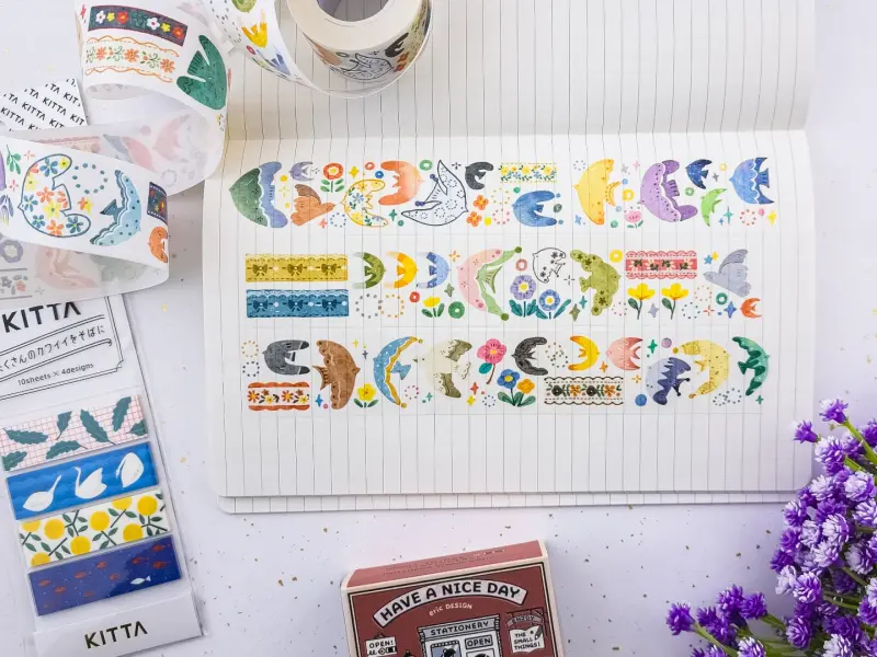Orange Studio Washi Tape - Bird