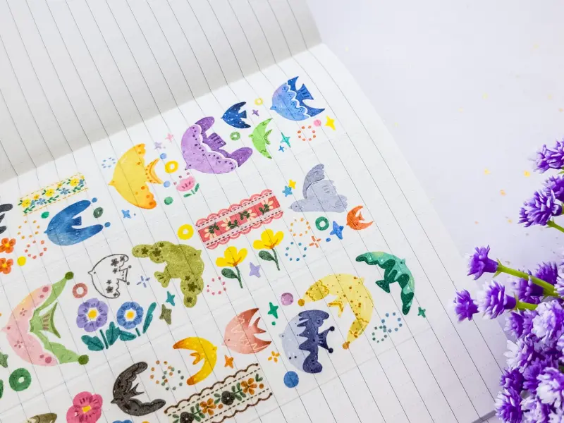 Orange Studio Washi Tape - Bird