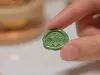 Orange Studio Two-Sided Wax Seal Stamp - Floret Grid
