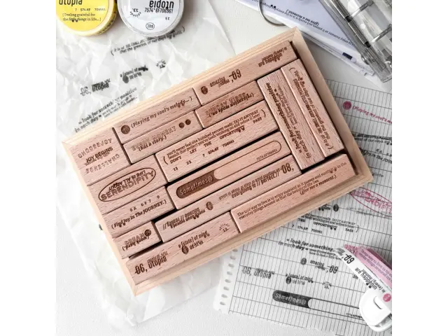 Sissi Rubber Stamps Full Set  Utopia