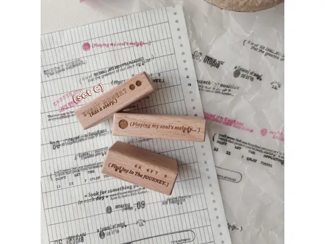 Sissi Rubber Stamps Utopia - Set C