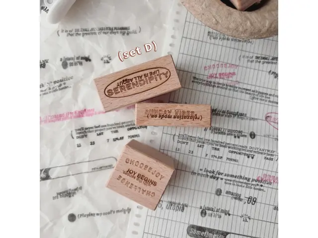 Sissi Rubber Stamps Utopia - Set D