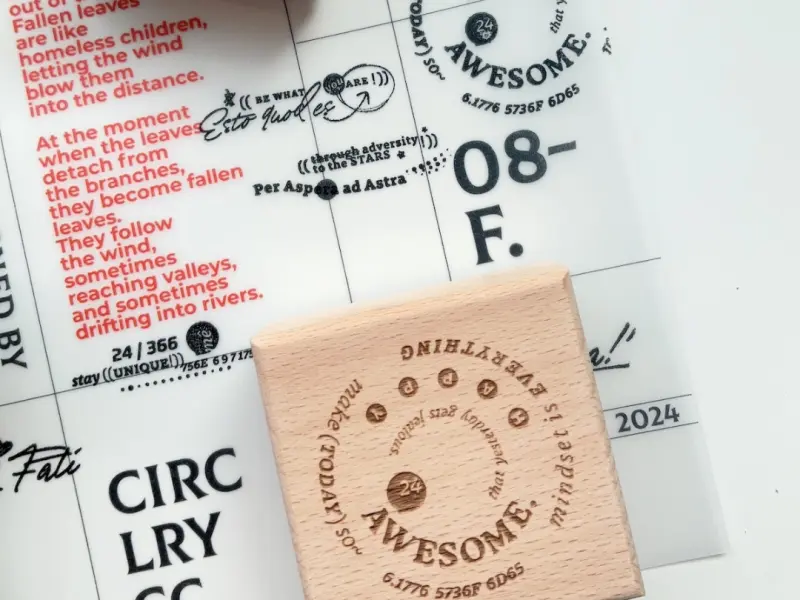 Sissi Rubber Stamps Full Set Two Four
