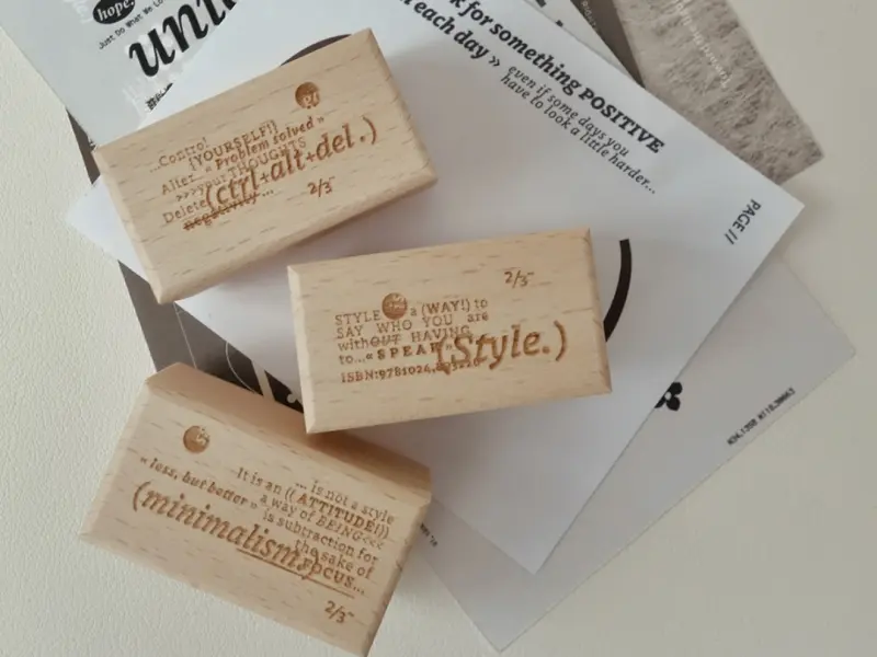 Sissi Rubber Stamp Two Three - Light Chaser