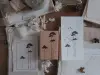 Pre-Order Jeenzaa Zoey Rubber Stamp Falling Tree - Group Of Trees
