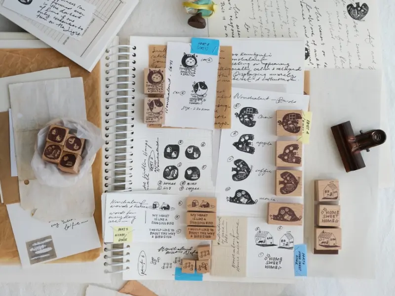 Kurukynki Stamp Mini Nonchalant