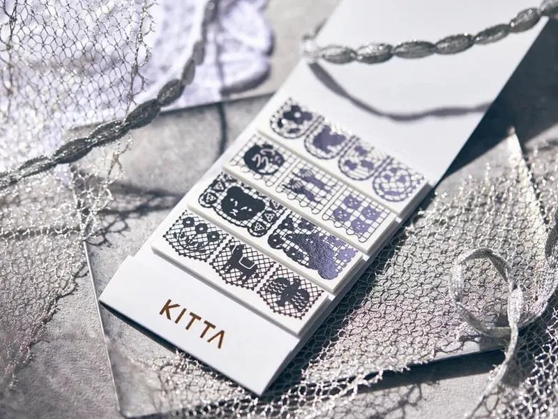 KITTA Washi Tape Stickers KITH010 - Lace