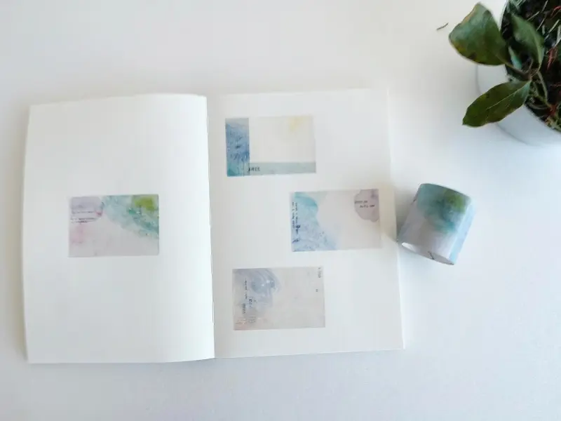 Yohaku Tracing Roll Sticky Note R-002 - Planetarium