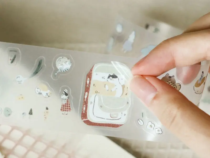 Teayou Kiss-Cut PET Tape - Uchi no Neko