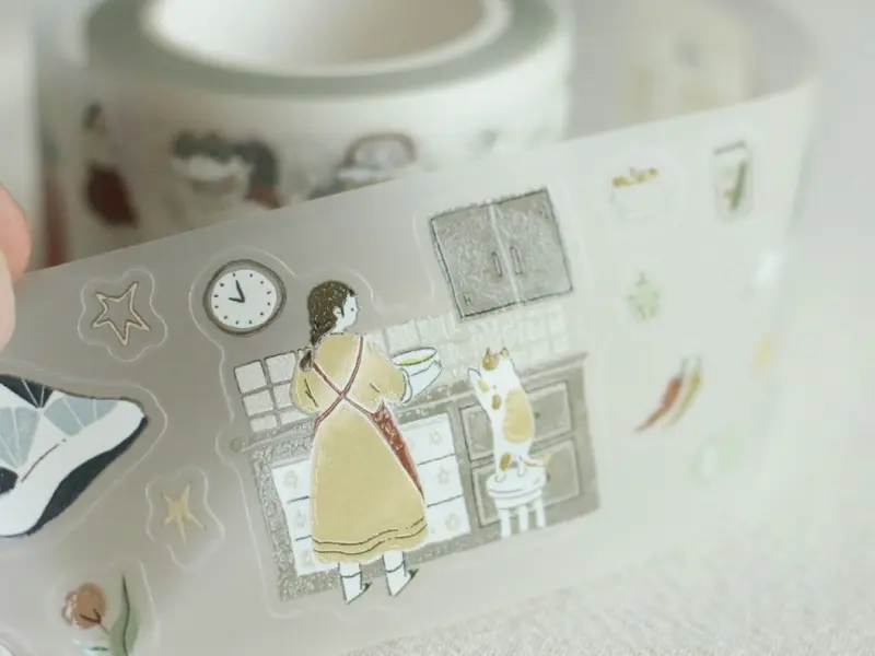 Teayou Kiss-Cut PET Tape - Uchi no Neko