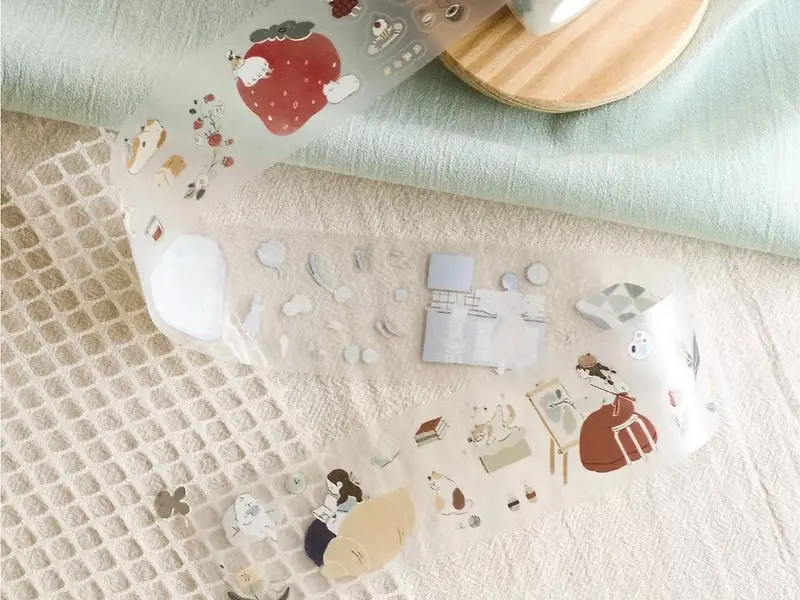 Teayou Kiss-Cut PET Tape - Uchi no Neko