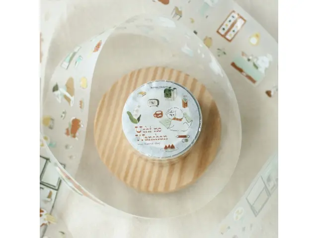 Teayou Kiss-Cut PET Tape - Uchi no Wanchan