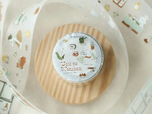 Teayou Kiss-Cut PET Tape - Uchi no Wanchan
