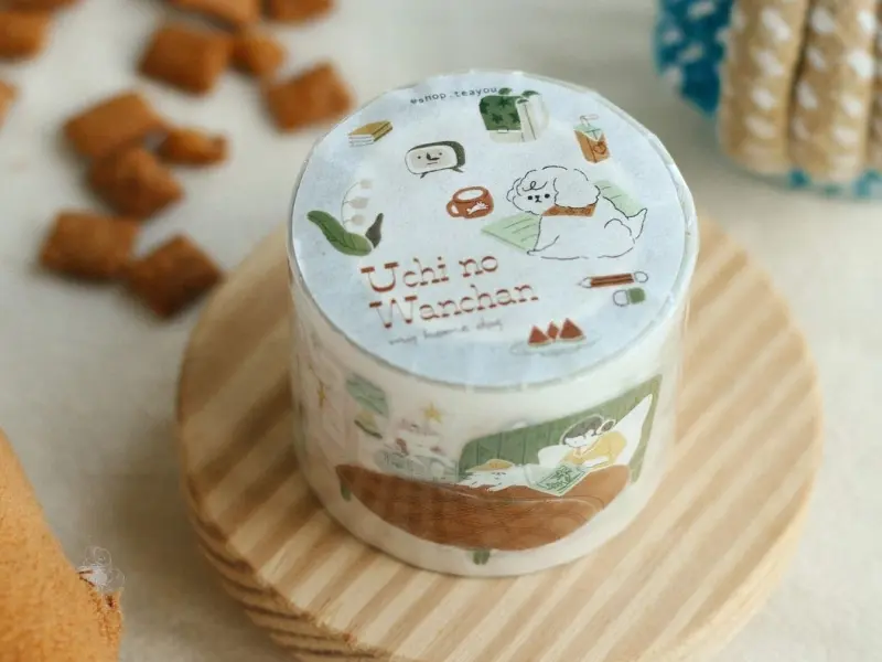 Teayou Kiss-Cut PET Tape - Uchi no Wanchan