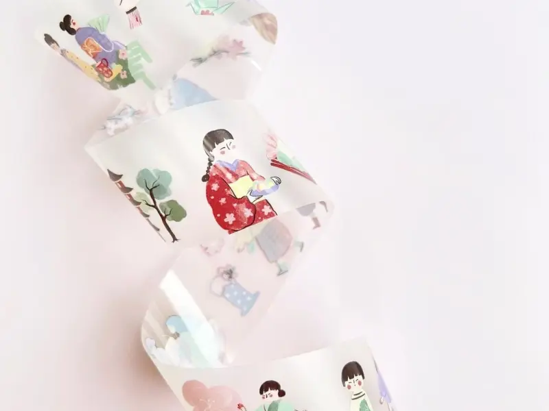 Teayou Matte PET Tape - Spring Fairies