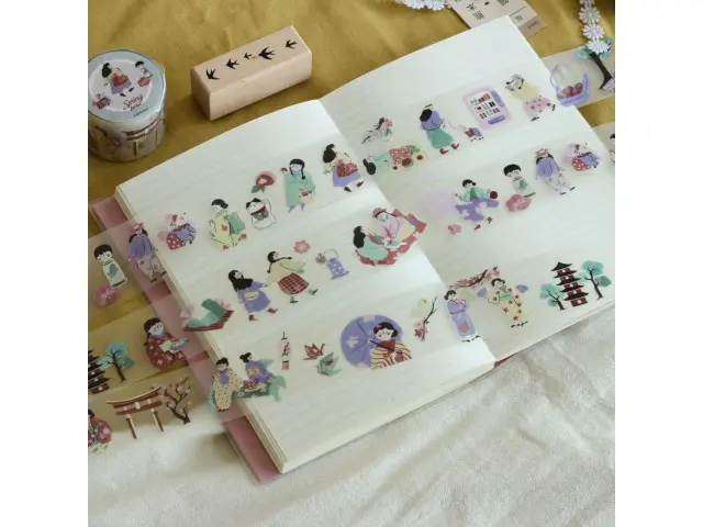 Teayou Matte PET Tape - Spring Fairies