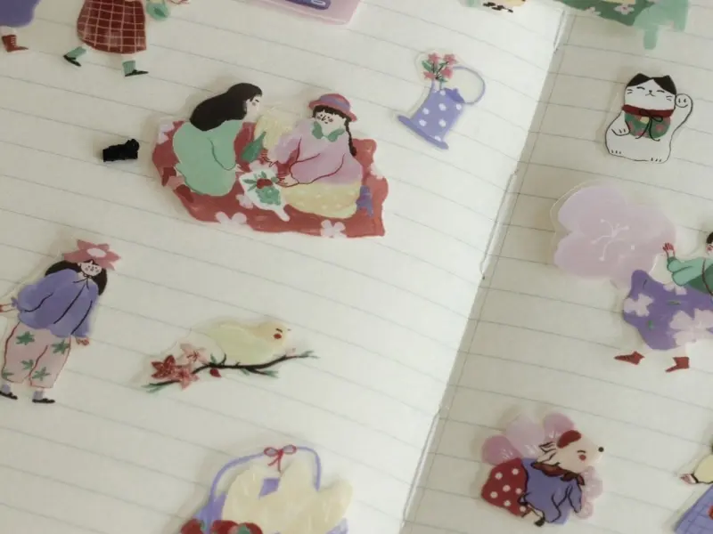 Teayou Matte PET Tape - Spring Fairies