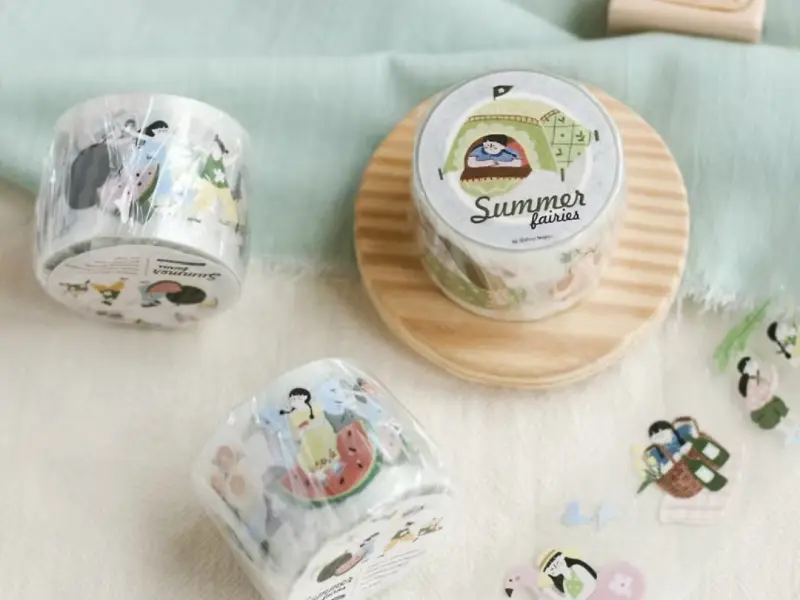 Teayou Kiss-Cut PET Tape - Summer Fairies