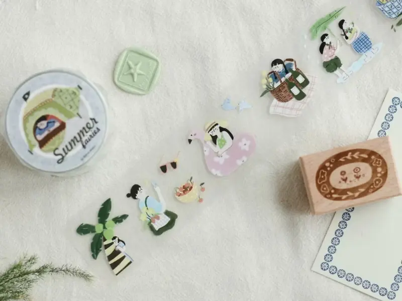 Teayou Kiss-Cut PET Tape - Summer Fairies