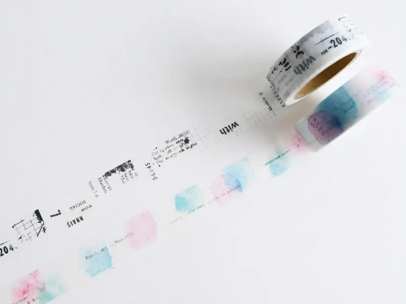 Yohaku Washi Tape Y-144 - Palette