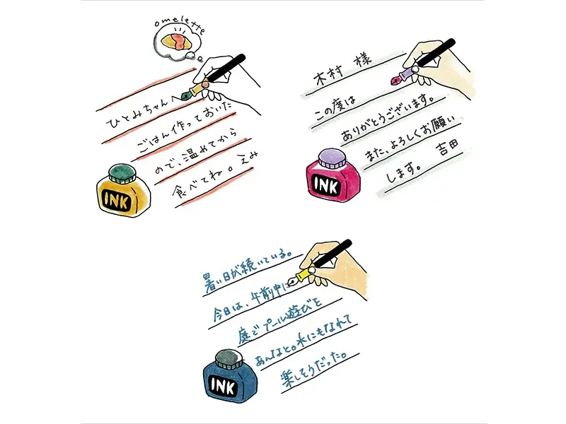 Midori Paintable Pre-Inked Stamp  - Stationery