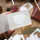 Keibunsha Two-Way Letterpress Pocket Memo - Mimosa