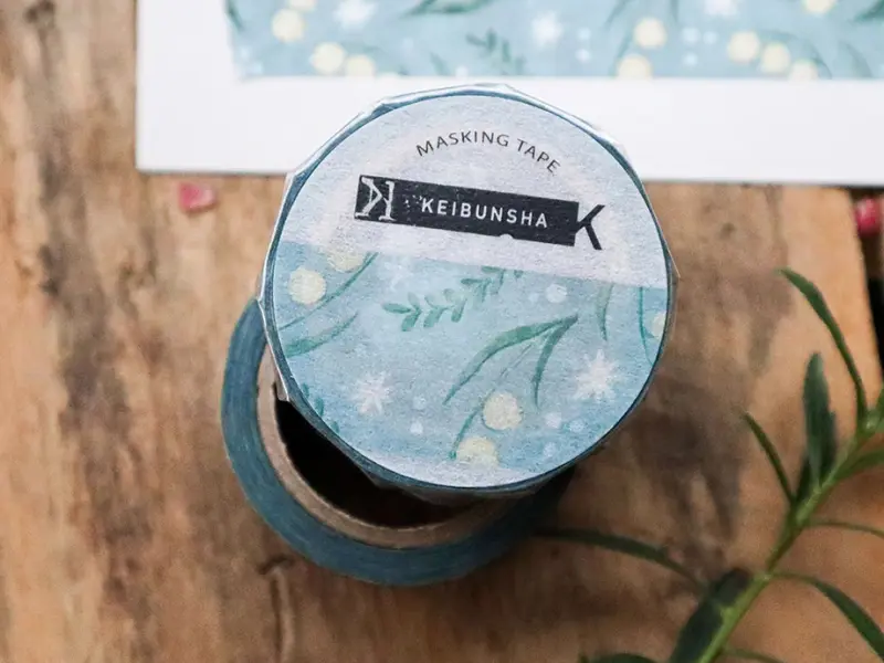Keibunsha Washi Tape - Lily Of The Valley