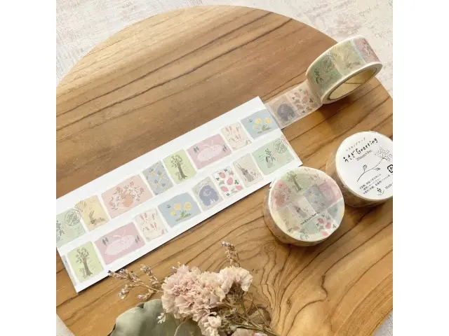 Merinomi Washi Tape - Rabbit Greeting