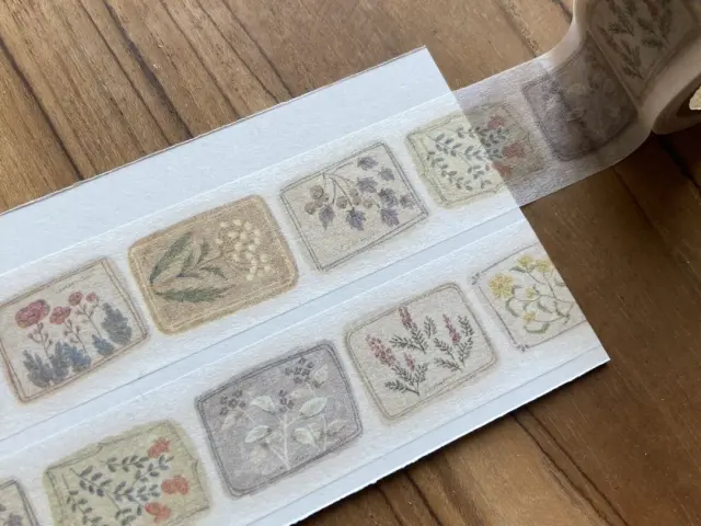 Merinomi Washi Tape - Imaginary Flower