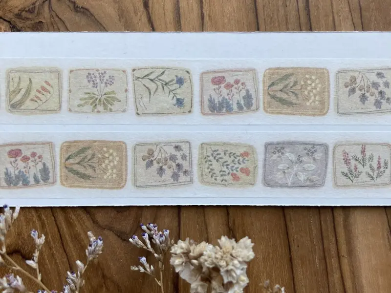 Merinomi Washi Tape - Imaginary Flower