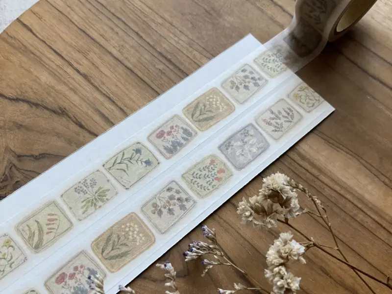 Merinomi Washi Tape - Imaginary Flower