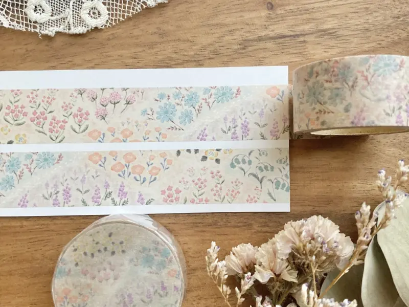 Merinomi Washi Tape - Patchwork Flower
