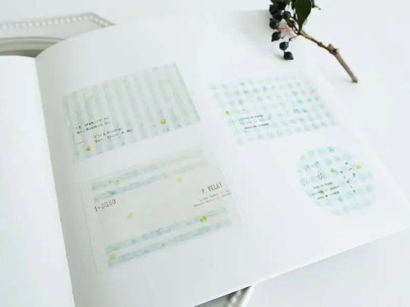 Yohaku Tracing Roll Sticky Note R-006 - Sanpomichi