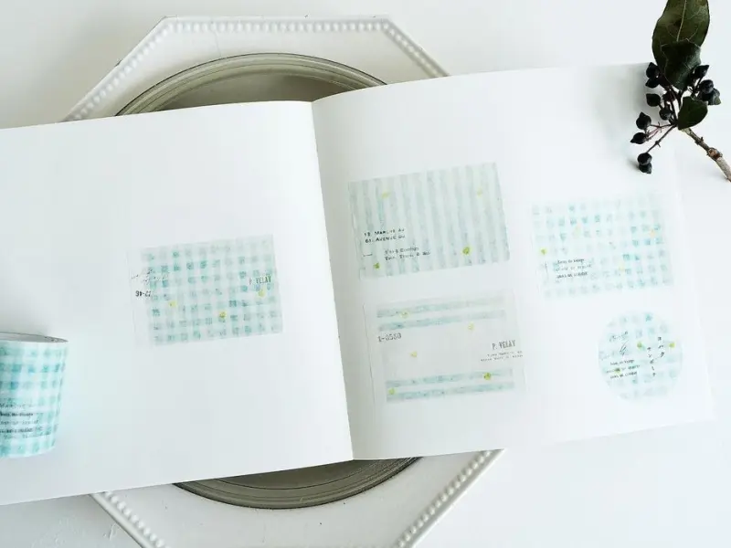 Yohaku Tracing Roll Sticky Note R-006 - Sanpomichi