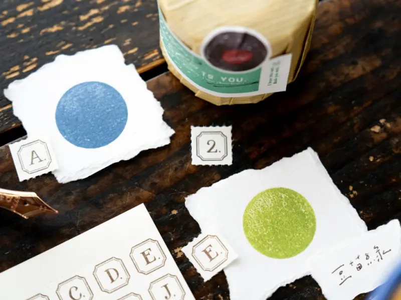 OURS Letterpress Book - Letters (Framed)